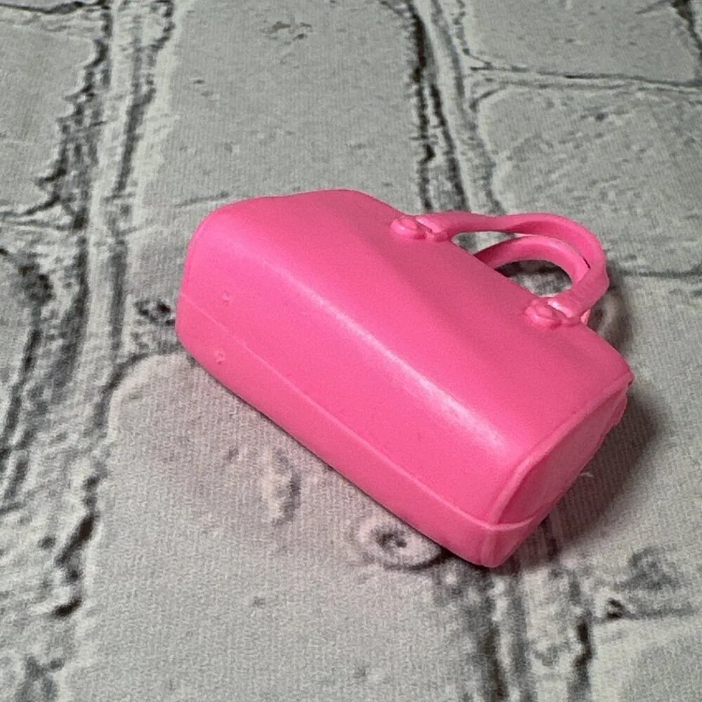Barbie Pink Large Tote Suitcase Purse Accessory Unbranded 2”